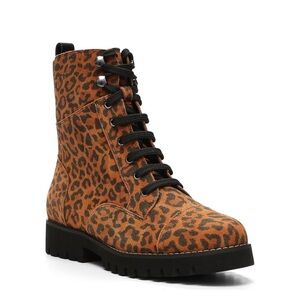 Donald Pliner New Ease Natural Leopard Boots Size 6.5